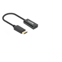 Manhattan 153713 cambiador de género para cable DisplayPort HDMI Negro