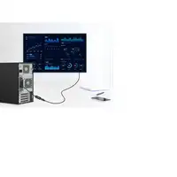 Manhattan 153713 cambiador de género para cable DisplayPort HDMI Negro