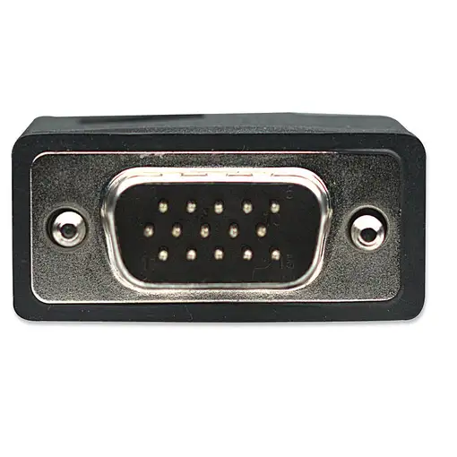 Manhattan SVGA 1.8m cable VGA 1,8 m VGA (D-Sub) Negro