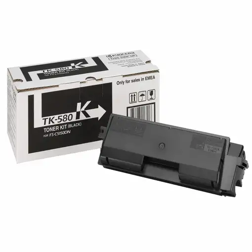 KYOCERA TK-580K cartucho de tóner 1 pieza(s) Original Negro