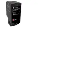 Lexmark 74C20M0 cartucho de tóner 1 pieza(s) Original Magenta