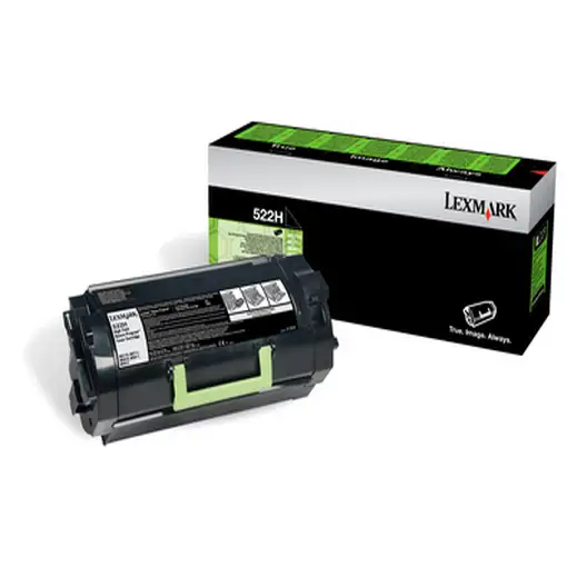 Lexmark 522H cartucho de tóner 1 pieza(s) Original Negro