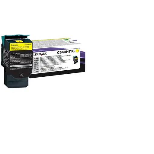 Lexmark C540H1YG cartucho de tóner 1 pieza(s) Original Amarillo