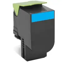 Lexmark 80C2XCE cartucho de tóner 1 pieza(s) Original Cian