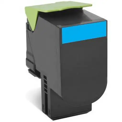 Lexmark 80C2XCE cartucho de tóner 1 pieza(s) Original Cian