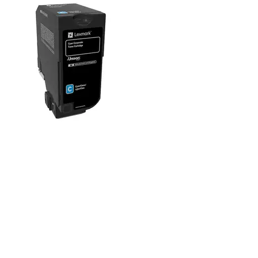 Lexmark 74C20CE cartucho de tóner 1 pieza(s) Original Cian