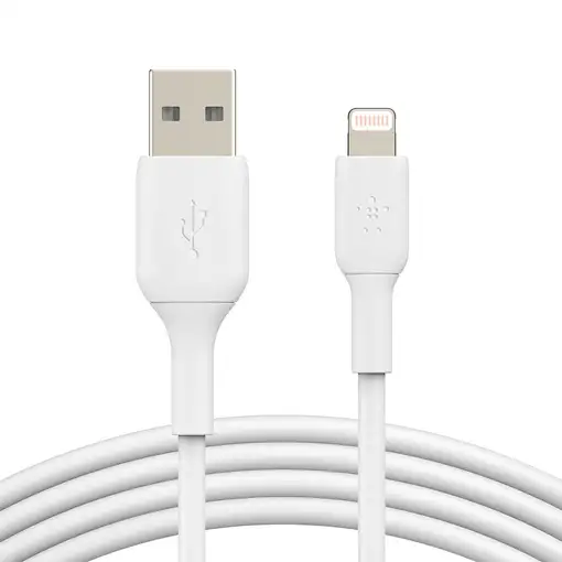 Belkin CAA001BT1MWH cable de conector Lightning 1 m Blanco