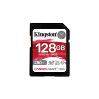 Kingston Technology Canvas React Plus 128 GB SDXC UHS-II Clase 10
