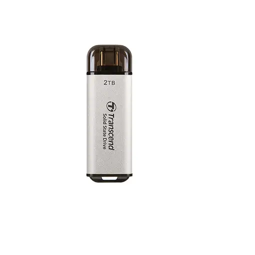 Transcend ESD300 2 TB USB Tipo C Plata