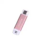 Transcend ESD310 1 TB USB tipo A a USB tipo C 3.2 Gen 2 (3.1 Gen 2) Rosa