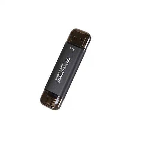 Transcend ESD310C Tecnología Thunderbolt (Rayo) 1 TB USB tipo A a USB tipo C USB 3