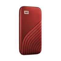 Western Digital My Passport 2 TB USB Tipo C 3.2 Gen 2 (3.1 Gen 2) Rojo