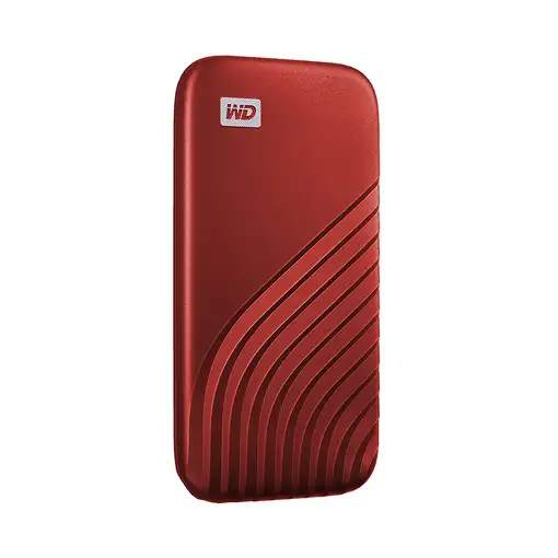 Western Digital My Passport 2 TB USB Tipo C 3.2 Gen 2 (3.1 Gen 2) Rojo