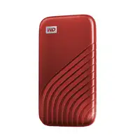 Western Digital My Passport 2 TB USB Tipo C 3.2 Gen 2 (3.1 Gen 2) Rojo