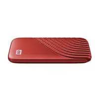 Western Digital My Passport 2 TB USB Tipo C 3.2 Gen 2 (3.1 Gen 2) Rojo