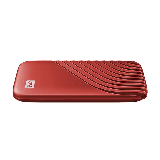 Western Digital My Passport 2 TB USB Tipo C 3.2 Gen 2 (3.1 Gen 2) Rojo