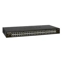 NETGEAR GS348 No administrado Gigabit Ethernet (10/100/1000) 1U Negro