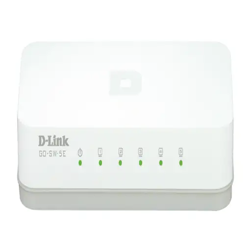 D-Link GO-SW-5E/E switch No administrado Fast Ethernet (10/100) Blanco