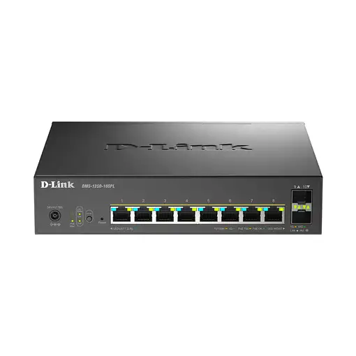 D-Link 10-Port Multi-Gigabit Smart Managed PoE Gestionado