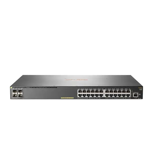 HPE Aruba 2930F 24G PoE+ 4SFP Gestionado L3 Gigabit Ethernet (10/100/1000) Energía