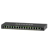 NETGEAR GS316EP-100PES switch Gestionado Gigabit Ethernet (10/100/1000) Energía so