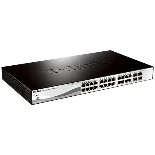 D-Link DGS-1210-28P Gestionado L2 Gigabit Ethernet (10/100/1000) Energía sobre Eth