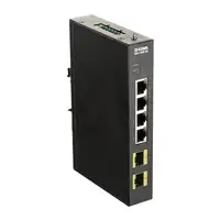 D-Link DIS-100G-6S switch No administrado Gigabit Ethernet (10/100/1000) DIN rail