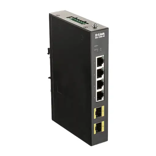 D-Link DIS-100G-6S switch No administrado Gigabit Ethernet (10/100/1000) DIN rail