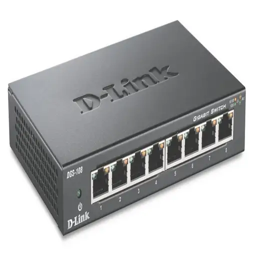 D-Link DGS-108 Negro