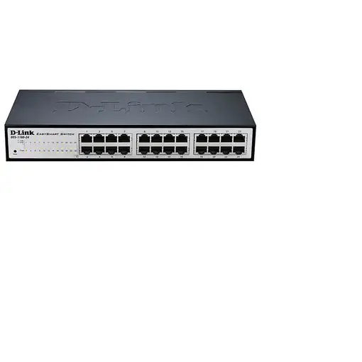 D-Link DGS-1100-24V2 Gestionado L2 Gigabit Ethernet (10/100/1000) 1U Negro, Gris
