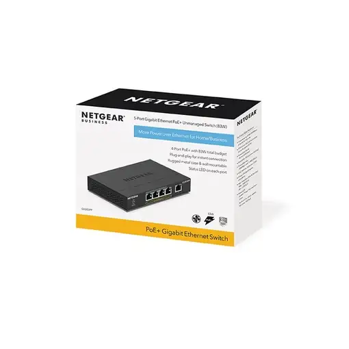 NETGEAR GS305PP No administrado Gigabit Ethernet (10/100/1000) Energía sobre Ether