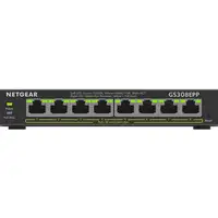 NETGEAR 8-Port Gigabit Ethernet High-Power PoE+ Plus Switch (GS308EPP) Gestionado