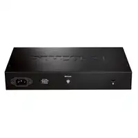 D-Link DGS-1016D/E switch No administrado Negro, Metálico