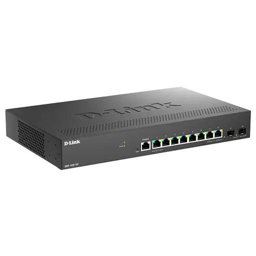 D-Link DMS-1250-10S/E switch Gestionado 2.5G Ethernet (100/1000/2500) Negro