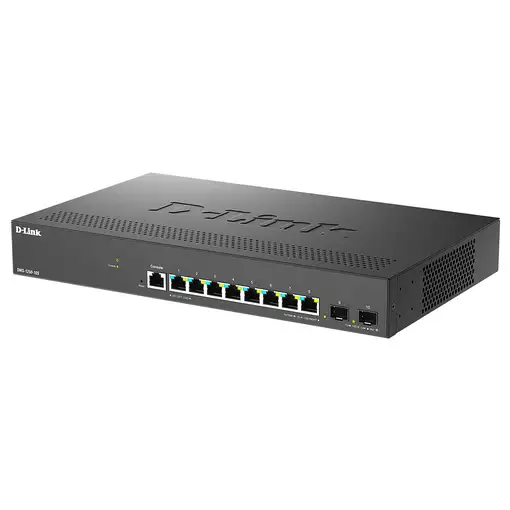 D-Link DMS-1250-10S/E switch Gestionado 2.5G Ethernet (100/1000/2500) Negro