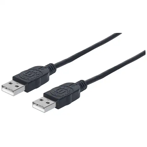 Manhattan 353892 cable USB USB 2.0 1 m USB A Negro