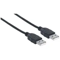 Manhattan 353892 cable USB USB 2.0 1 m USB A Negro