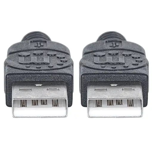 Manhattan 353892 cable USB USB 2.0 1 m USB A Negro