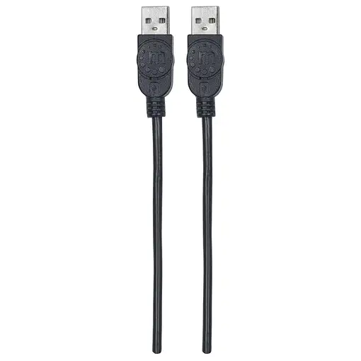 Manhattan 353892 cable USB USB 2.0 1 m USB A Negro