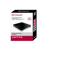 Transcend TS8XDVDS-K unidad de disco óptico DVD±R/RW Negro