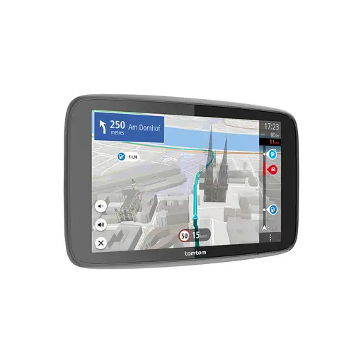 TomTom GO navegador Portátil/Fijo 15,2 cm (6") Pantalla táctil 270 g Negro