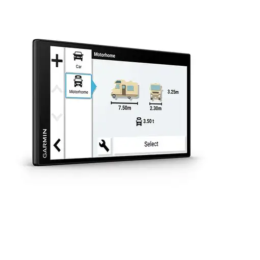 Garmin Camper 795 navegador Fijo 17,8 cm (7") TFT Pantalla táctil 239,6 g Negro