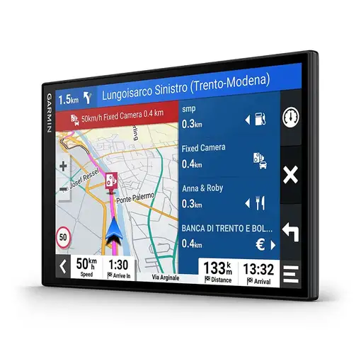 Garmin DriveSmart 86 navegador Fijo 20,3 cm (8") TFT Pantalla táctil 295,2 g Negro