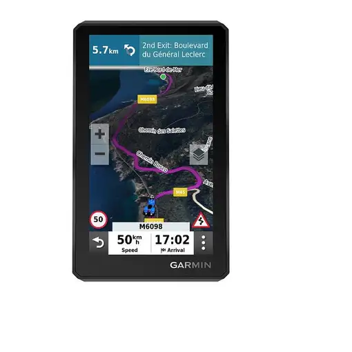 Garmin zūmo XT navegador De mano 14 cm (5.5") TFT Pantalla táctil 262 g Negro
