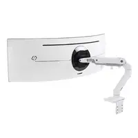 Ergotron HX Series 45-647-216 soporte para monitor 124,5 cm (49") Escritorio Blanc