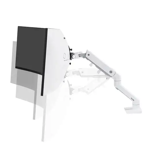Ergotron HX Series 45-647-216 soporte para monitor 124,5 cm (49") Escritorio Blanc