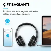 Soundcore A3004-Mavi Auriculares Alámbrico Diadema Llamadas/Música USB Tipo C Blue