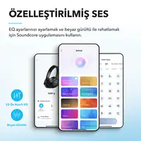 Soundcore A3004-Mavi Auriculares Alámbrico Diadema Llamadas/Música USB Tipo C Blue