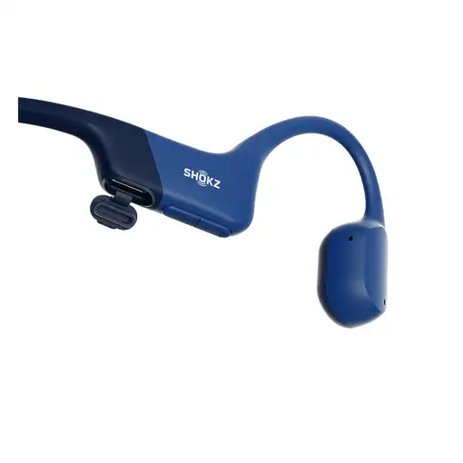 SHOKZ OpenRun Auriculares Inalámbrico Banda para cuello Deportes Bluetooth Azul