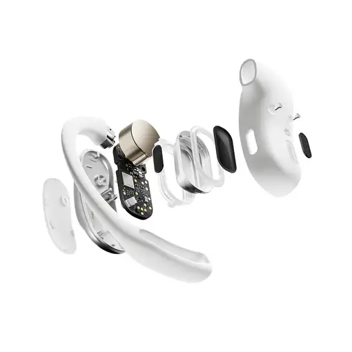 SHOKZ OpenFit Air, weiss Auriculares Inalámbrico gancho de oreja Llamadas/Música/D